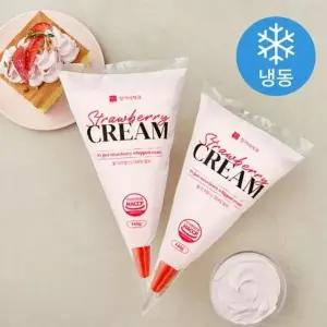 장가네제과 딸기 생크림 (냉동), 140g,