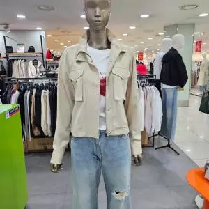 시슬리/애플아울렛/아웃 포켓 숏 점퍼 SAJP81531