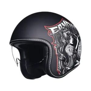 클래식 헬멧 오토바이 반모 소두핏 빈티지 스쿠터