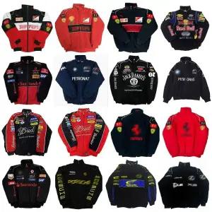 벤츠 자켓 F1 레이서 잠바 레이싱 오토바이 프린트 페트로나스 트랙 방수 레이싱슈트 집업