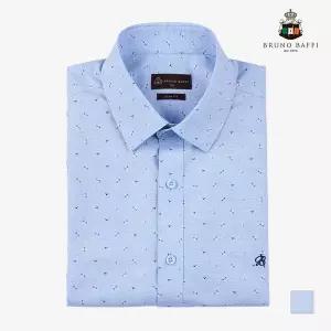 브루노바피 BRUNO BAFFI 뉴베이직 프린트 블루 D셔츠_MANTSXM3221 3804305