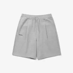 [뉴에라] 와이드 스웨트 하프 팬츠 헤더 그레이 14954601