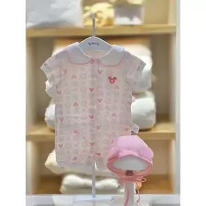 아가방 세이브존02 핑크 미키 반팔우주복 79s317503