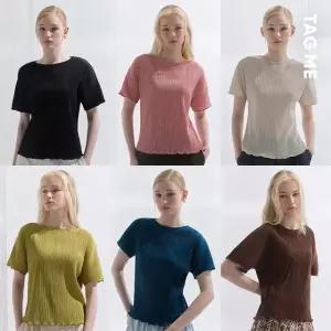 태그미 썸머플리츠 블라우스 6종