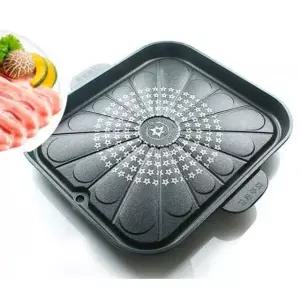 퀸센스 불판 삼겹살 고기 구이팬 사각 후라이팬 30cm