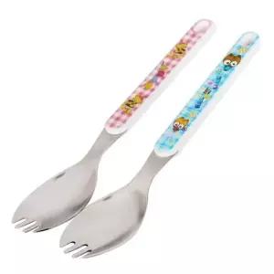 [에이치플러스몰]유아용포크 어린이숟가락 어린이포크 도시락수저세트