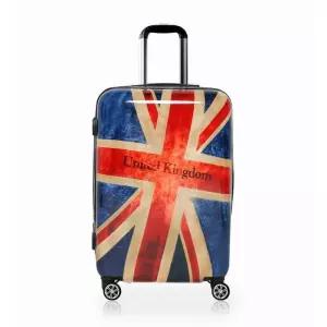 [라일리] Rly 캐리어 여행가방 여행의설레임 유니온잭 디자인24