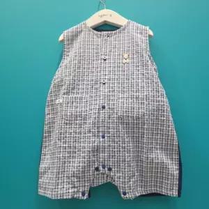 아가방 CB01 리오 민소 체크 배색상하 26SS 리오 민소 체크 배색상하 01T327507