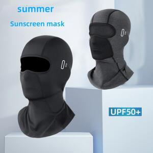 야외 얼음 실크 태양 보호 턱받이 봄과 여름 오토바이 사이클링 낚시 스포츠 매직 두건 승마 마스크 전체 F