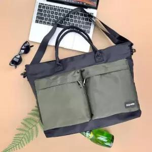 남자 대학생 캐주얼 노트북 가방 토트 크로스백 직장인룩