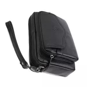 가죽 클러치백 파우치 남자 손가방 일수 검정 맨스백