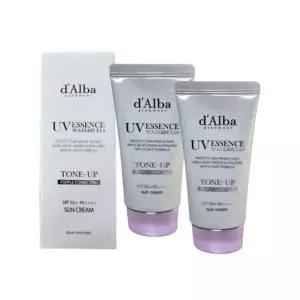 달바 워터풀 퍼플 톤업 선크림 50ml x2개