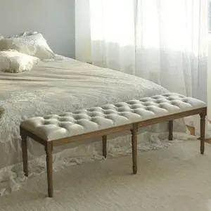 [꼬떼따블]블루아 2인 벨벳 스툴 2컬러