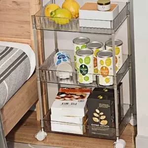 [RIZPICK]이동식선반 주방이동식선반 이동식선반3단
