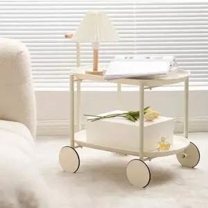 우드 핸들 사이드테이블 트롤리 왜건 소파테이블 주방카트 정리카트 수납카트 웨건카트