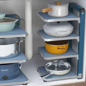 이시아르 4단 싱크대 내부 선반 그릇 냄비 선반 싱크대선반 싱크대선반가격