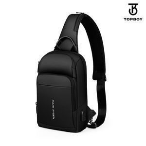 [탑보이] 트렌디 스트랩 차지 포트 크로스 슬링백 (BP071)