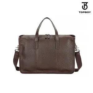 [탑보이] 클래식 텍스쳐 레더 핸디 크로스백 (BG382)