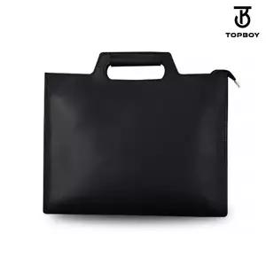 [탑보이] 심플 솔리드 오일 레더 핸디 크로스백 (BG373)