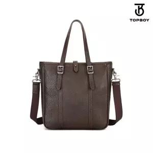 [탑보이] 나파 풀 그레인 레더 핸디 크로스백 (BG372)