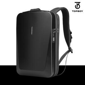 [탑보이] 2TYPE 하드쉘 엣지 솔리드 백팩 (BP091)