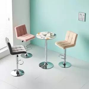 CZ4610 세라믹 원형 스틸 바테이블 600 1color 원형테이블 라운드테이블 2인테이블 카페테이블