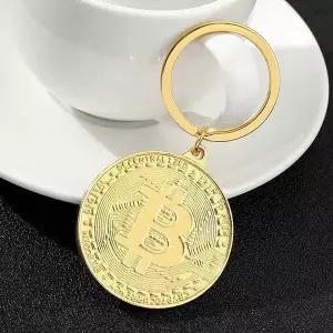 [하프클럽/]비트코인 열쇠고리 키홀더 키링 가방걸이 선물 판촉