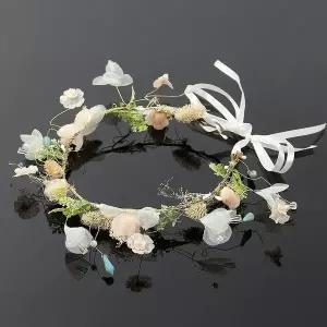 화관 화주 팔찌 꽃밴드 꽃헤어밴드