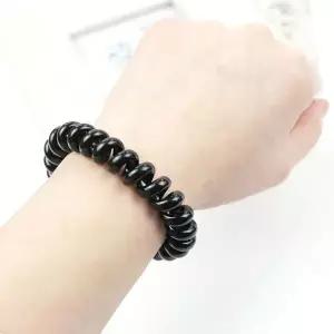 스프링 머리끈 고무줄 예쁜 머리밴드