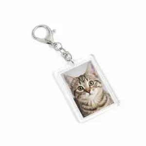 일본 아크릴 투명 증사 최애 사진 액자 키링 직사각 WFLP6UG