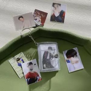 열쇠 포토카드 커플 키링 WFLP6SX