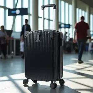 [하프클럽/]어라운드 하드 캐리어(20형) (블랙) 기내반입 여행가방