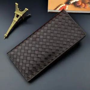 [하프클럽/]맨워렛 클래식 가죽장지갑 다크브라운