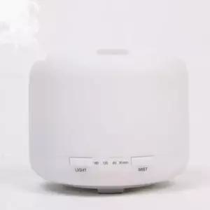 낮은원통 무드등 타이머 USB가습기