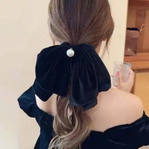 [셀러에이드]여성 패션 겨울 벨벳 헤어끈 곱창 머리끈 예쁜 밴드 신상곱창끈