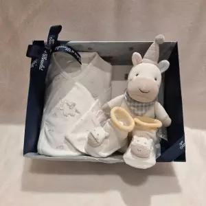 타티네 쇼콜라 홀스배냇가운+단말+애착딸랑이인형(말띠해임신출산세트)TNPRNG021W-SET 951503