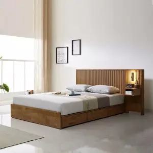 트리플 우드 원목침대SS 프레임  사이드패널1개