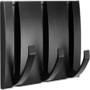 밴루리 접이식 코트 후크 3개의 있는 벽걸이 랙 욕실 헤비 듀티 타월 옷 목욕 가운 걸이용 스테인리스 스틸