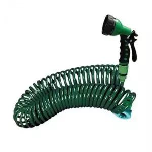 ( )다기능 물뿌리개 청소 세차용 다용도 코일형 베란다 호스