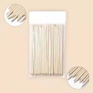 우드스틱 네일아트 도구 네일푸셔 100P 15cm 재료-WFNQJWD