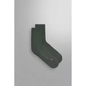 ZARA 테크니컬 트레이닝 삭스 2켤레 세트 - 미디움 그린