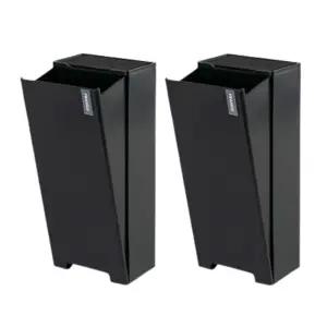 창신리빙 프랑코 마스크 보관함 플립 케이스 블랙 X2 BNS