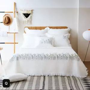 (Q)효재 풍기인견 자수 침구세트(이불+패드)