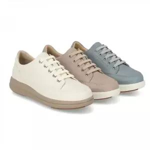 [롯데백화점]엘칸토 여성쿠션UP 데일리 스니커즈 LCWC05U613 아이보리/핑크