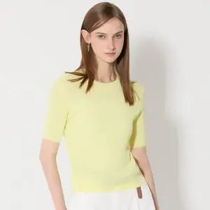 [리스트][리스트(LIST)] 베이직 케이블 반팔 니트 (택가격 98000원)