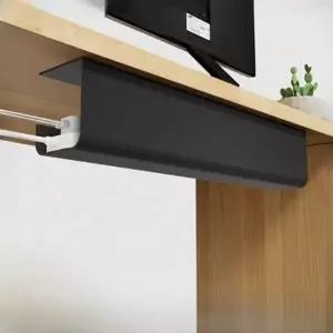 WL 정리함 멀티탭 트레이 무타공 선반 전선 거치대 책상