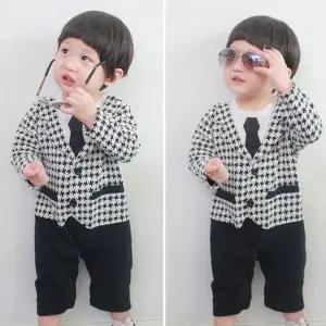 멋진 패턴 정장느낌 우주복 203054