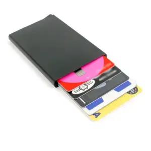명함지갑 슬라이드 카드지갑 슬라이딩 반자동 여권케이스선물 여권지갑선물