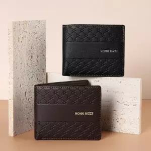 마름모 패턴 데일리 남성 슬림핏 반지갑 남자반지갑 남성반지갑 남성지갑 지폐지갑