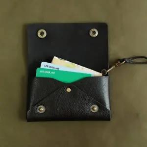 가죽 카드목걸이 명함 카드지갑 목걸이카드지갑 남성지갑 가죽지갑 미니지갑 목걸이지갑